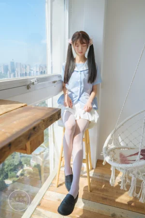 《稚乖画册 晴空-01》｜稚乖画册 晴空-08 夜夜 · 79张写真