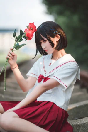 《JK红裙》｜三度_69 · 11张写真