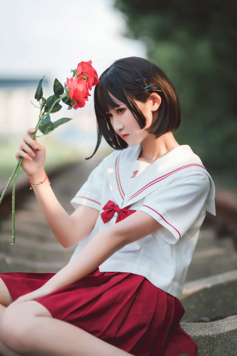 《JK红裙》｜三度_69 · 11张写真