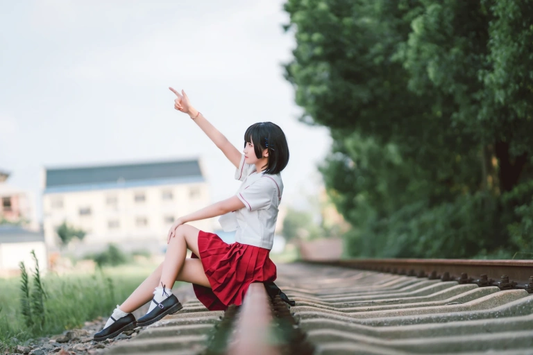 《JK红裙》｜三度_69 · 11张写真