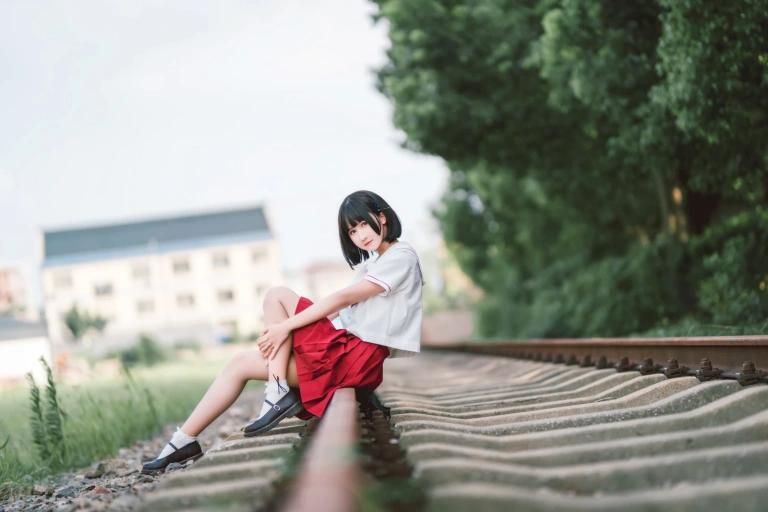《JK红裙》｜三度_69 · 11张写真
