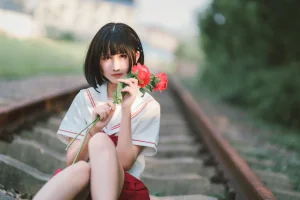 《JK红裙》｜三度_69 · 11张写真