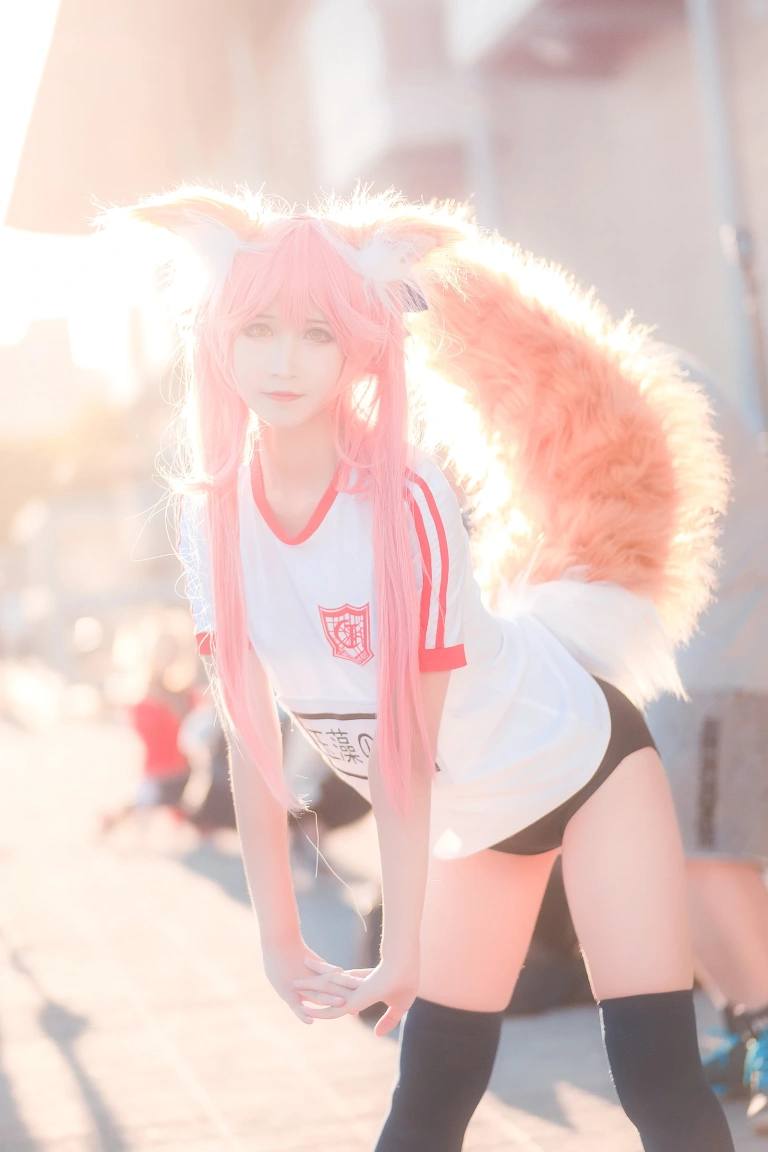 《玉藻前 运动装》｜三度_69 · 9张写真
