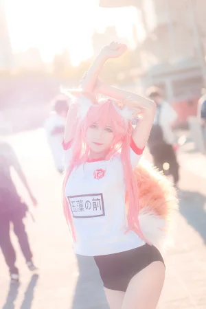 《玉藻前 运动装》｜三度_69 · 9张写真
