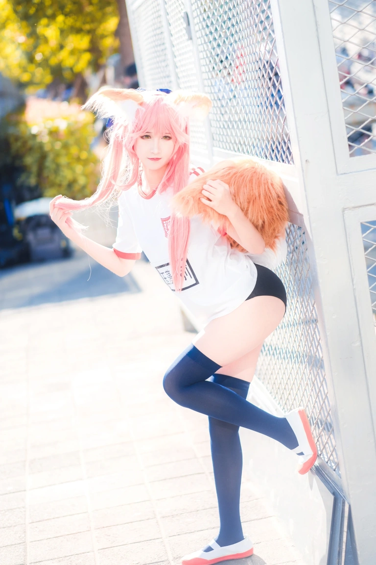 《玉藻前 运动装》｜三度_69 · 9张写真