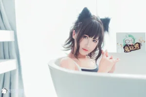 《兔玩映画 夏日泳装 白丝喵》｜三度_69 · 42张写真