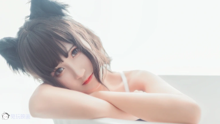《兔玩映画 夏日泳装 白丝喵》｜三度_69 · 42张写真