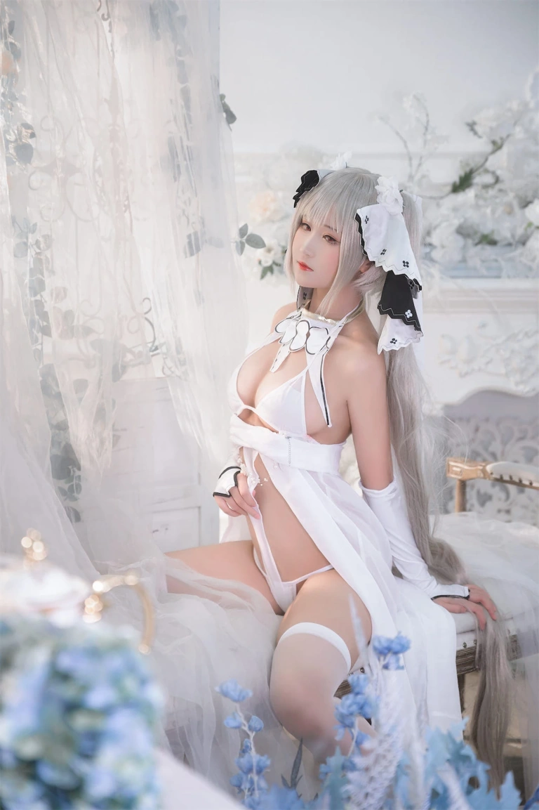 《可畏白纱》｜三度_69 · 55张写真