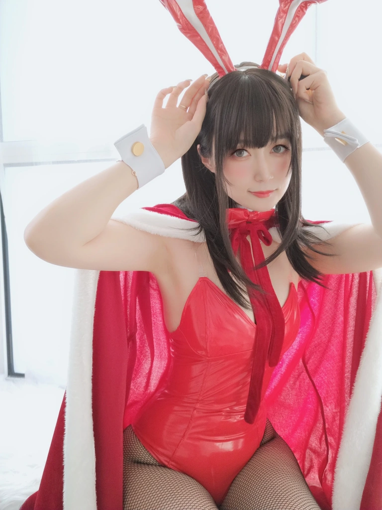 《自撮り Vol.50 圣诞兔女郎》｜白银81 · 97张写真、6 个视频