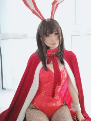 《自撮り Vol.50 圣诞兔女郎》｜白银81 · 97张写真、6 个视频