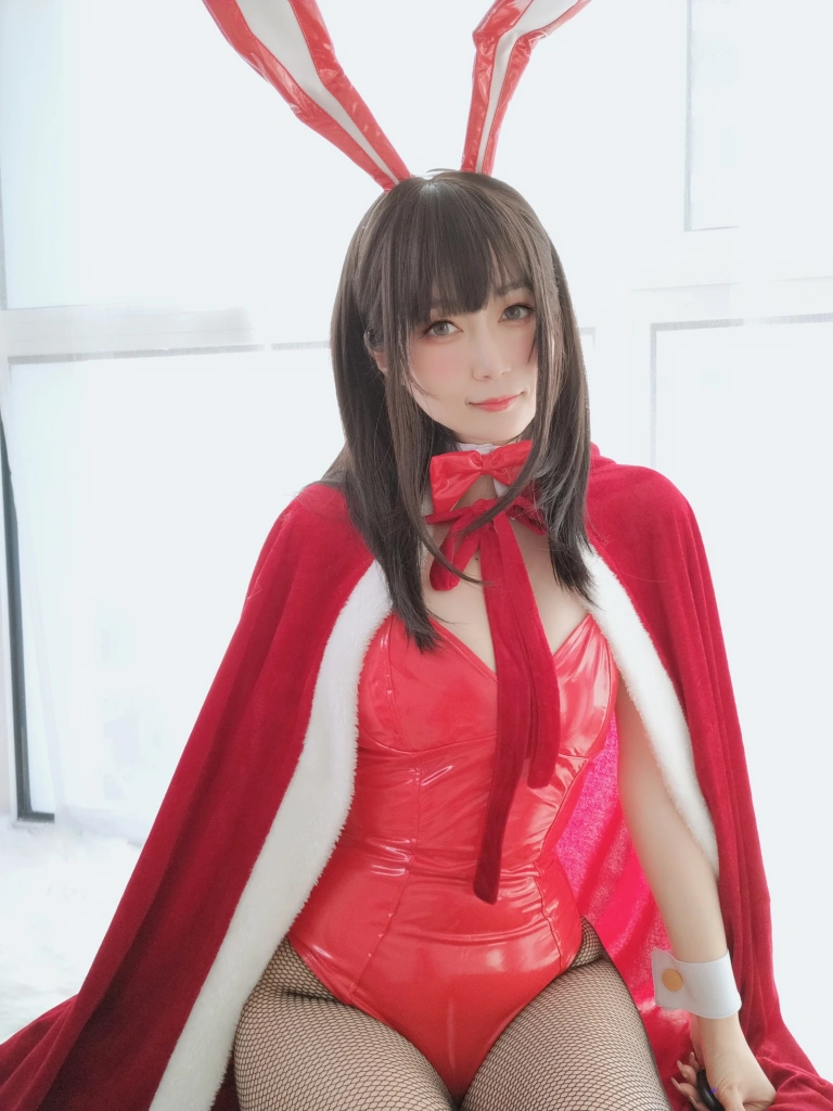 《自撮り Vol.50 圣诞兔女郎》｜白银81 · 97张写真、6 个视频