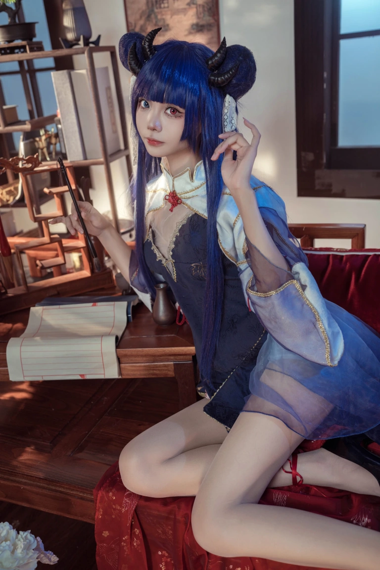《伊吹新年旗袍》｜艾西Aiwest · 35张写真