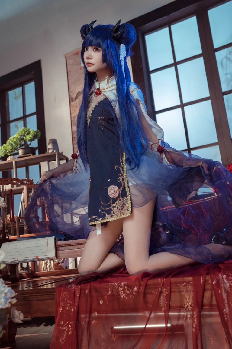 《伊吹新年旗袍》｜艾西Aiwest · 35张写真