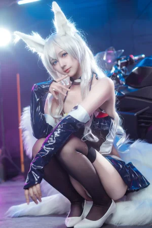 《碧蓝航线 巴尔的摩&信浓 赛车女郎》｜艾西Aiwest&喜欢爱理吗 · 47张写真