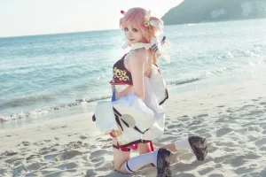 《原神烟绯 花鸟与情》｜艾西Aiwest · 29张写真