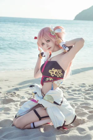 《原神烟绯 花鸟与情》｜艾西Aiwest · 29张写真
