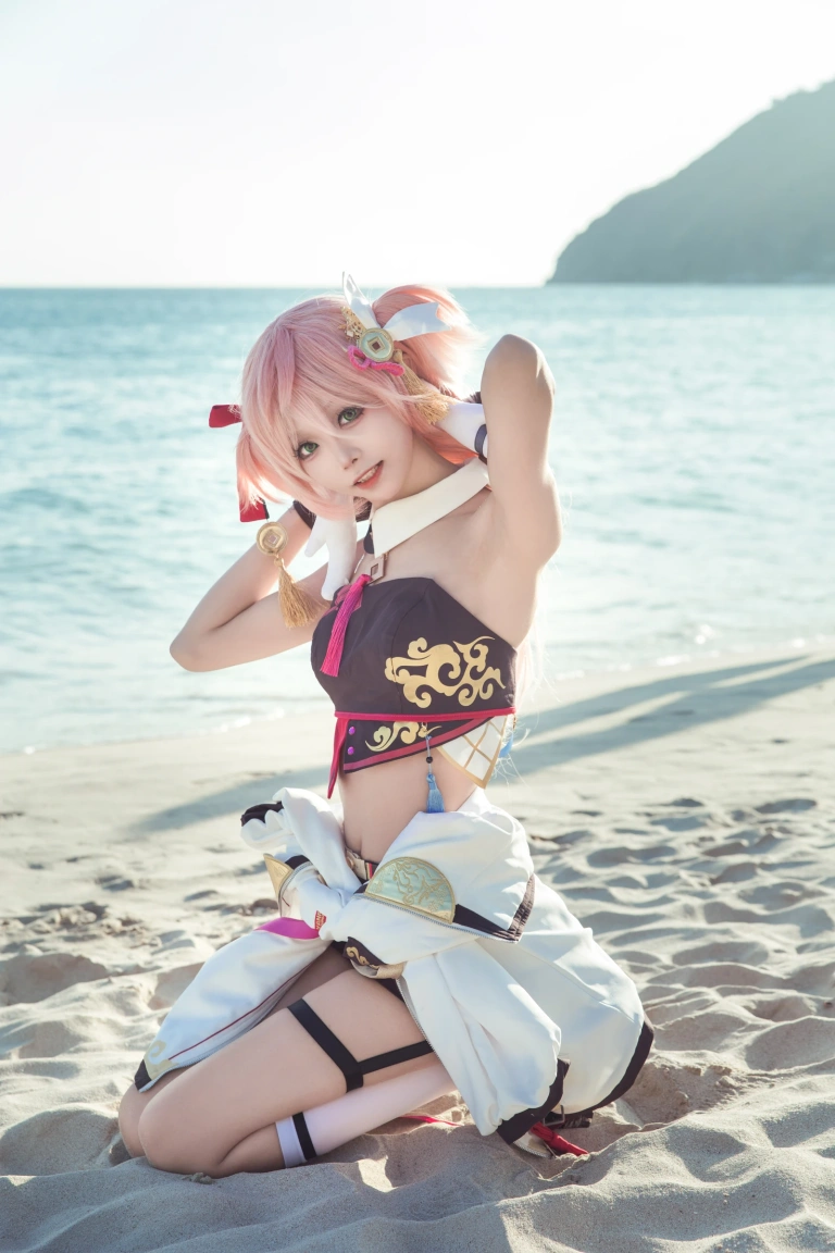 《原神烟绯 花鸟与情》｜艾西Aiwest · 29张写真