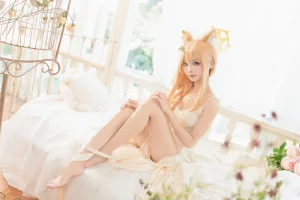 《碧蓝档案 伊落玛丽 睡衣》｜艾西Aiwest · 34张写真