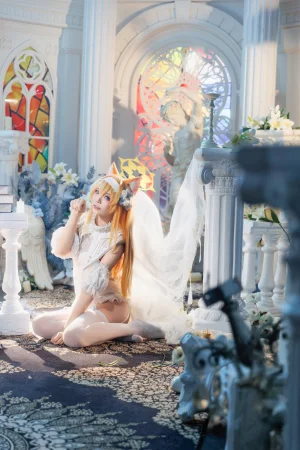 《蔚蓝档案 伊落玛丽 花嫁》｜艾西Aiwest · 31张写真