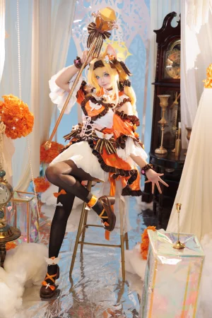 《蔚蓝档案 伊落玛丽 魔法少女》｜艾西Aiwest · 38张写真