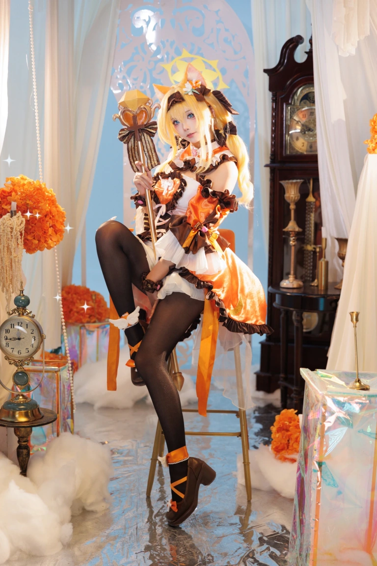 《蔚蓝档案 伊落玛丽 魔法少女》｜艾西Aiwest · 38张写真