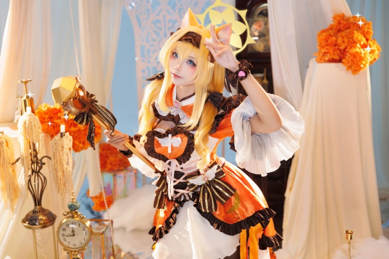 《蔚蓝档案 伊落玛丽 魔法少女》｜艾西Aiwest · 38张写真