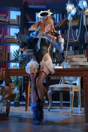 《蔚蓝档案 圆堂志美子》｜艾西Aiwest · 26张写真