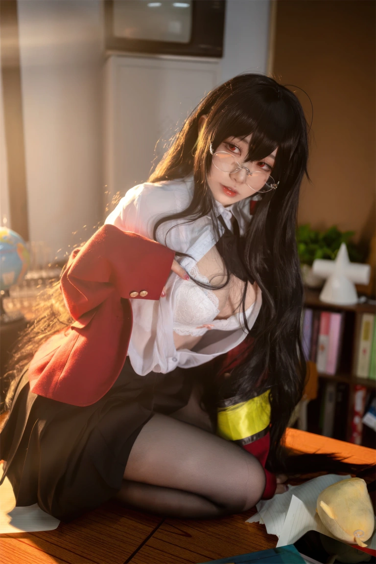 《碧蓝航线 大凤JK》｜安食Ajiki · 40张写真