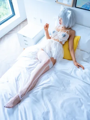 《黑猫&白猫 2套》｜水淼Aqua · 98张写真、11 个视频
