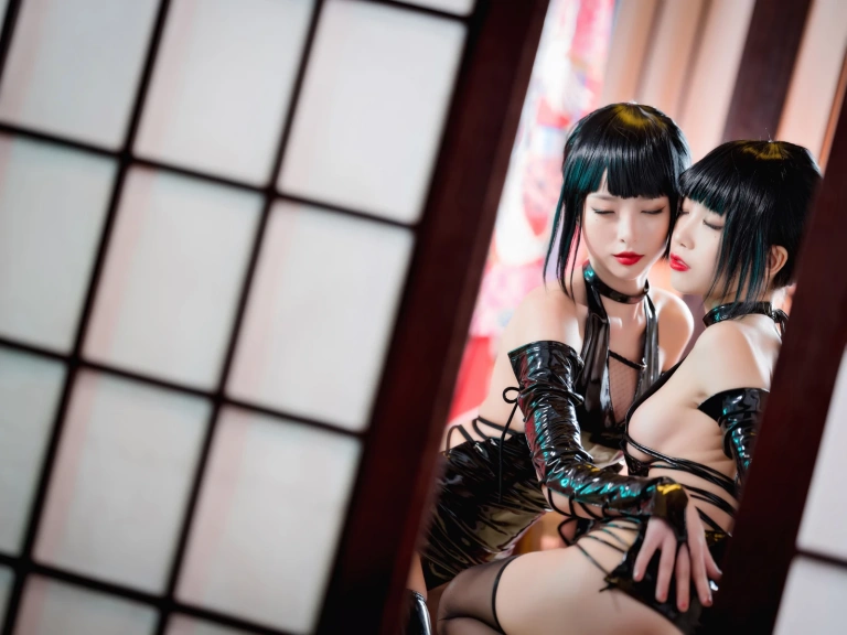 《忍者双人》｜水淼Aqua&清水&水淼 · 40张写真、1 个视频