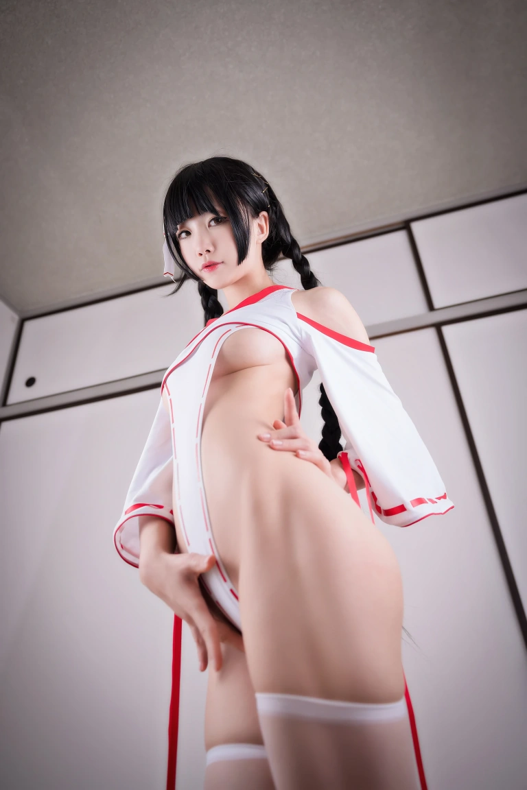 《悠闲假日 巫女》｜水淼Aqua · 36张写真