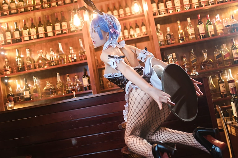 《蕾姆 兔女郎》｜水淼Aqua · 16张写真