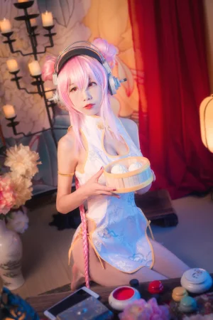 《索尼子 旗袍 内景》｜水淼Aqua · 8张写真