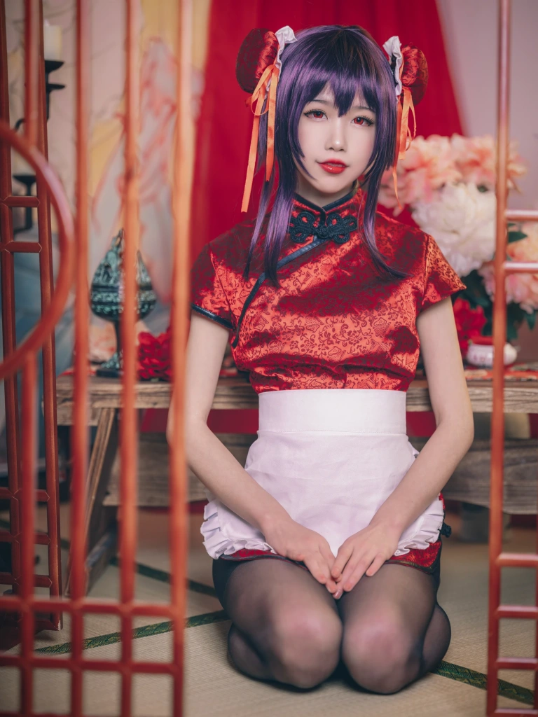 《霞之丘诗羽 旗袍》｜水淼Aqua · 29张写真