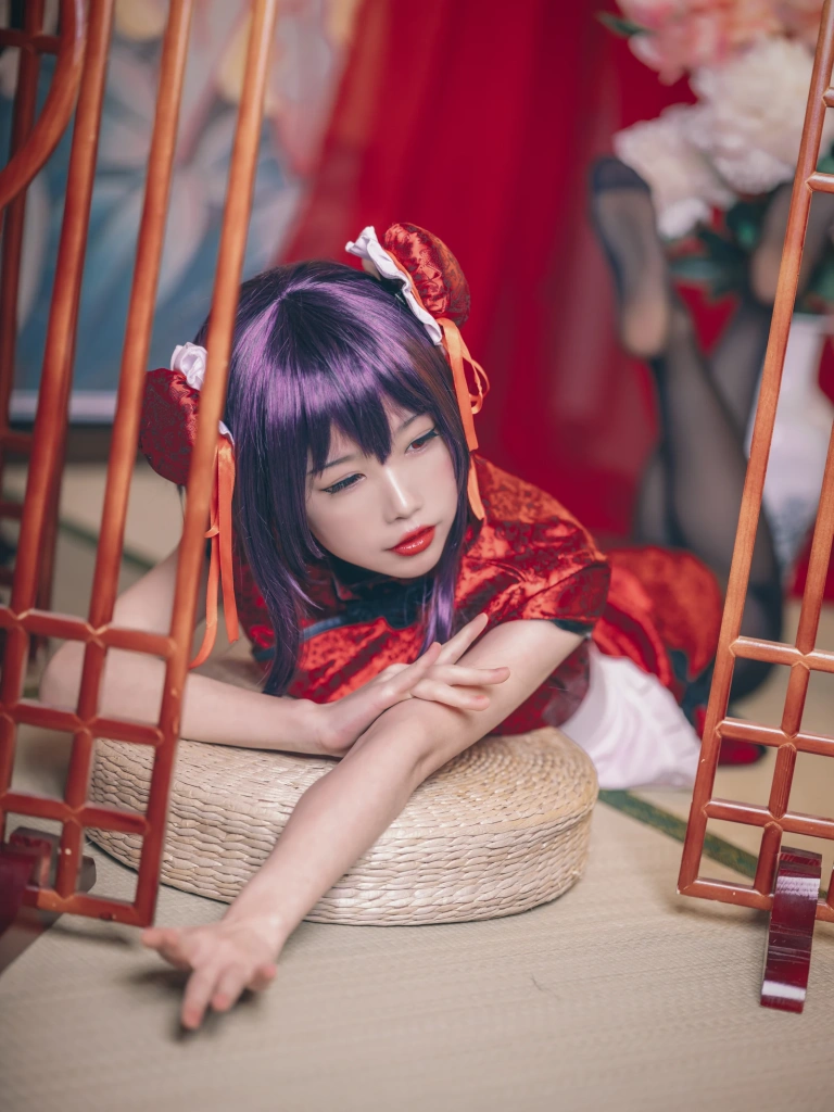 《霞之丘诗羽 旗袍》｜水淼Aqua · 29张写真