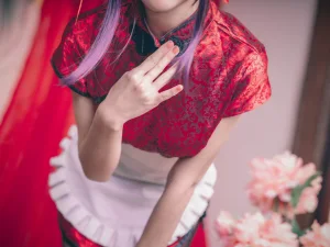 《霞之丘诗羽 旗袍》｜水淼Aqua · 29张写真
