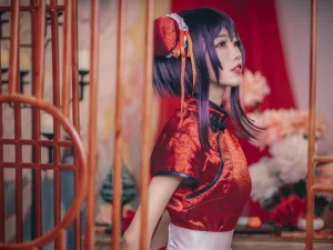 《霞之丘诗羽 旗袍》｜水淼Aqua · 29张写真