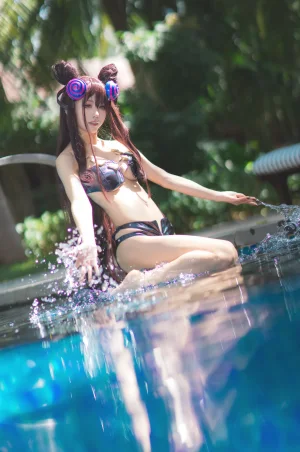 《紫式部水着Ver》｜水淼Aqua · 41张写真