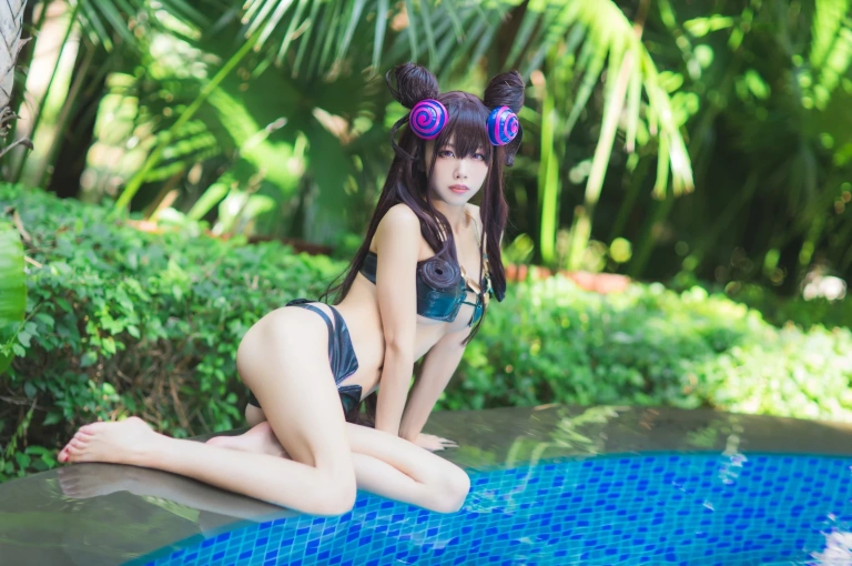 《紫式部水着Ver》｜水淼Aqua · 41张写真