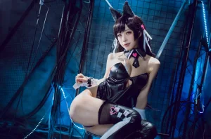 《碧蓝航线 爱宕犬 同人机车》｜水淼Aqua · 40张写真