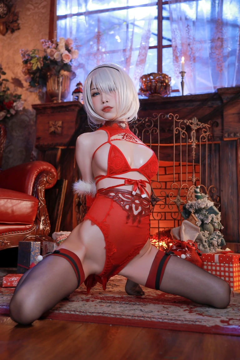 《圣诞2B》｜水淼Aqua · 105张写真