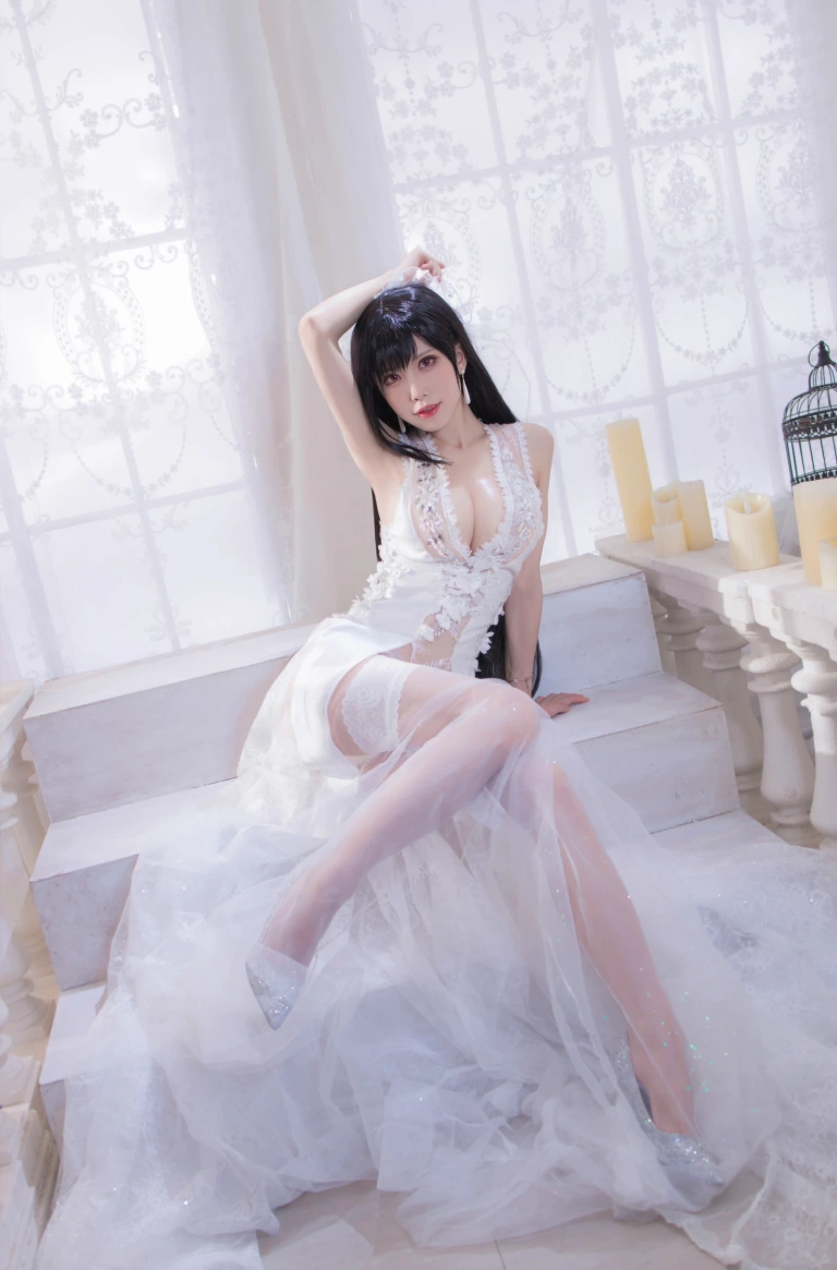 《FF7R 蒂法婚纱》｜水淼Aqua · 16张写真