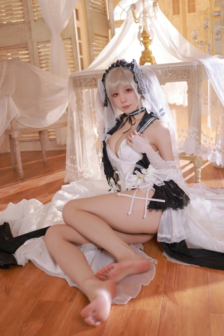 《碧蓝航线 可畏 婚纱》｜水淼Aqua · 45张写真
