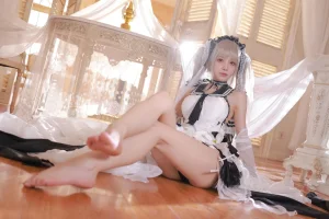 《碧蓝航线 可畏 婚纱》｜水淼Aqua · 45张写真