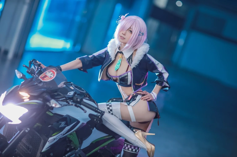 《玛修赛车》｜水淼Aqua · 38张写真