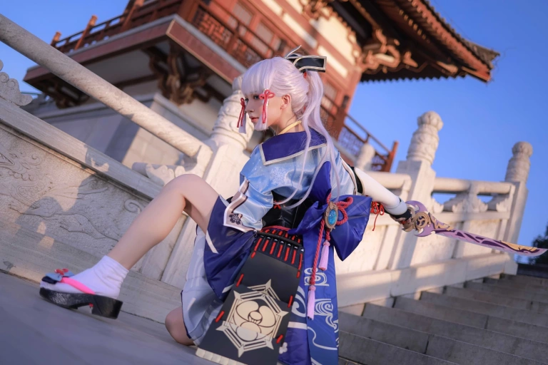 《稻妻 神里绫华》｜水淼Aqua · 68张写真、1 个视频