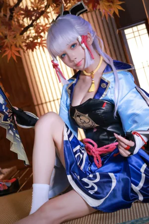 《稻妻 神里绫华》｜水淼Aqua · 68张写真、1 个视频
