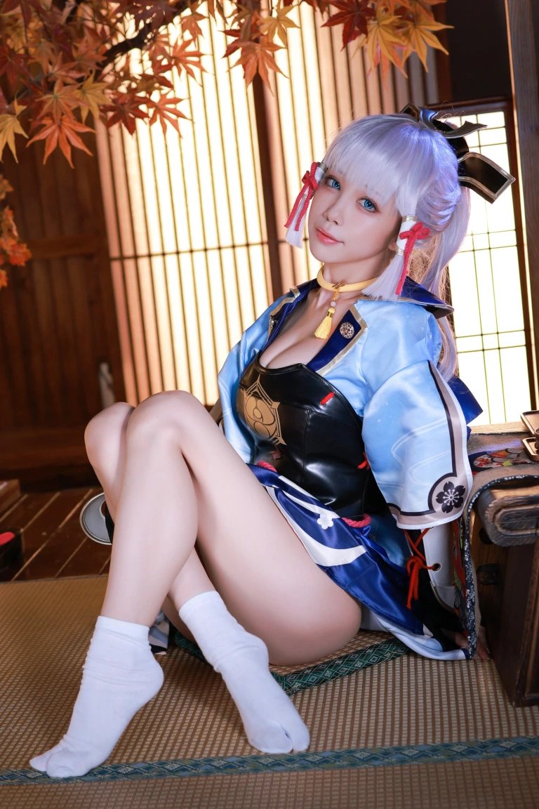《稻妻 神里绫华》｜水淼Aqua · 68张写真、1 个视频