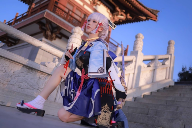 《稻妻 神里绫华》｜水淼Aqua · 68张写真、1 个视频