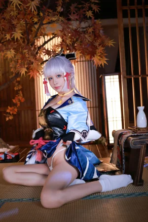 《稻妻 神里绫华》｜水淼Aqua · 68张写真、1 个视频